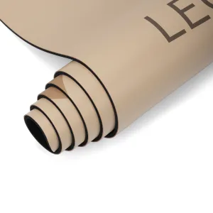 Килимок для йоги каучуковий поліуретан Pro Zodiac LEO Sport Pro лев 183 см*68 см*5 мм