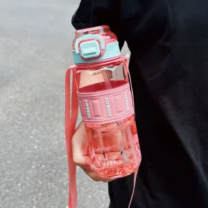 Пляшка для води 750 мл C 76362 Рожевий