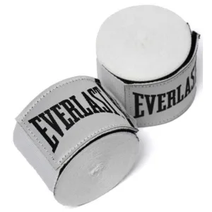 Бинти боксерські Everlast ELITE HANDWRAPS білий універсальний 180 дюймів (457,2 см) (оригінал) P00003324