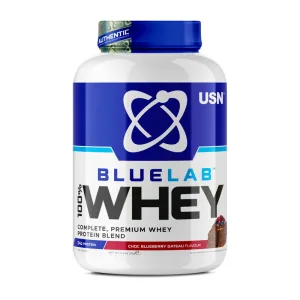 Blue Lab 100% Whey - 2 кг шоко Чорниця gateau