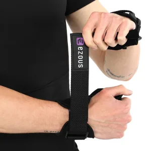 Накладки для підтягувань і тяг POWER GRASP PRO 2.0 EZOUS 2 шт чорний універсальний