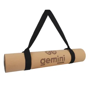 Килимок для йоги пробковий каучуковий Sport 183 см 61 см 5 мм