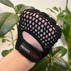 Рукавички для фітнесу PowerPlay 1953 Чорні - M