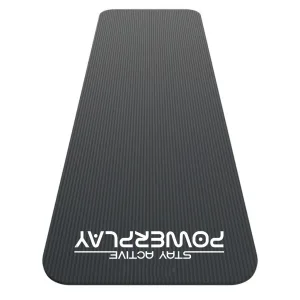 Килимок для йоги та фітнесу PowerPlay 4152 NBR Performance Mat чорний (183x61x1)
