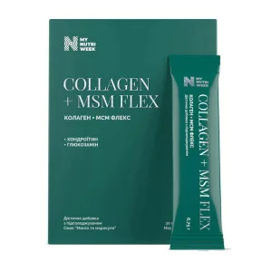 Collagen + MSM Flex - 30 саше, манго маракуйя фрукт
