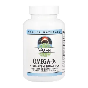 Vegan Omega-3 s EPA-DHA 300 мг - 60 софтгель