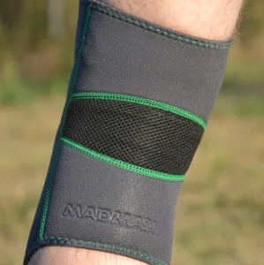 Наколінник MadMax MFA-294 Zahoprene Knee Support Dark Grey/Green (1шт.) M