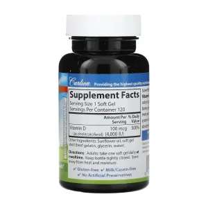 Vitamin D 4000 IU - 120 софтгель