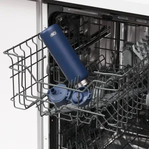 Пляшка для води металева вакуумна ION8 500 мл. Vacuum Insulated Navy