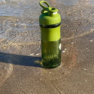 Шейкер спортивний пляшка BlenderBottle SportMixer Flip 820 мл мохово-зелений
