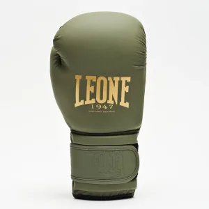 Боксерські рукавиці Leone GN059G MILITARY EDITION Green 10 унцій (капу в комплекті)