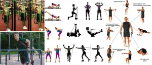 Гумова петля еспандер EasyFit лижника плавця боксера 8 мм