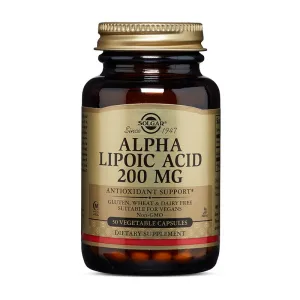 Alpha Lipoic Acid - 200 мг 50 вег. капсули