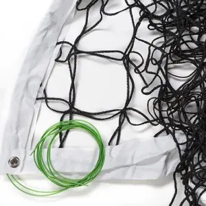 Сітка для волейболу 9,5х1,0м чорний-білий