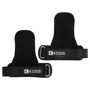 Накладки для підтягувань та тяг HAND GRIP THICKER LAYERS EZOUS 2 шт чорний універсальний