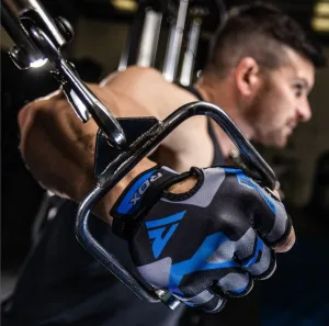 Рукавички для фітнесу RDX F6 Sumblimation Blue M