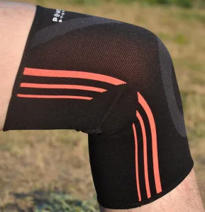 Наколінники Power System PS-6021 Knee Support Evo Black/Orange пара - M