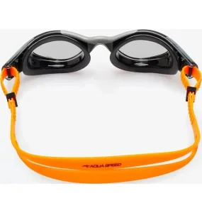 Окуляри для плавання Aqua Speed AQUILO 62651 чорно-помаранчевий універсальний 728-75 (оригінал)