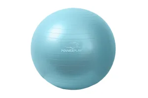 М'яч для фітнесу фітбол PowerPlay 4001 Ø65 cm Gymball м'ятний + помпа