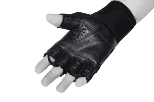 Рукавички для фітнесу PowerPlay 1064 чорні - XL