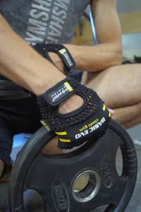 Рукавички для фітнесу Power System PS-2100 Basic EVO Black/Yellow Line - S