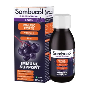 Immuno Forte + Vitamin C + Zinc Liquid - 120 мл