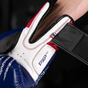 Боксерські рукавиці Phantom Muay Thai Blue 12 унцій (капа в подарунок)