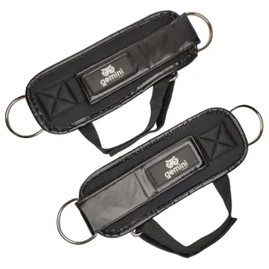 Манжети для тяги на ноги з п'ятою 2 шт посилені