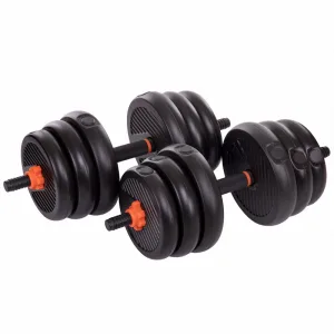 Набір трансформер гантелі гиря штанга упори 6в1 FED 25 кг чорний