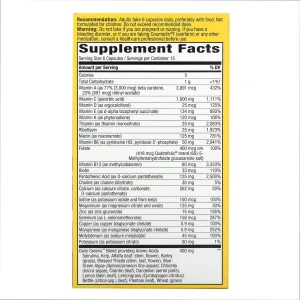 Max6 (No-Iron) - 90 капсул