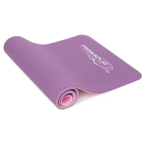 Килимок для йоги та фітнесу PowerPlay 4150 TPE Premium Performance Mat Фіолетовий 183x61x0.6 см.
