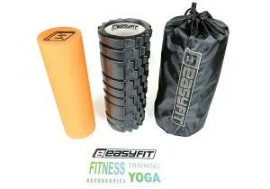 Масажний ролик EasyFit PRO Active 33 см подвійний