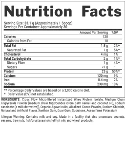 Isoﬁt - 30 порцій полуниця