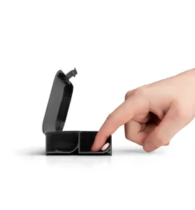 Таблетниця Smartshake Pillbox Organiser 2-pack Чорний