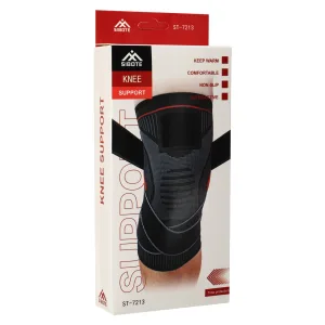 Наколінник еластичний бандаж з фіксуючим ременем SIBOTE 1 шт