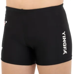 Плавки боксери для хлопчиків для плавання YINGFA вік 4-16 років чорний - 4