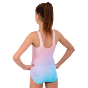 YINGFA Children's One-Piece Swimming Suit Pink-Blue - 6