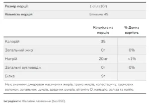 Beef Gelatin Powder - 1814 г