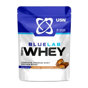 Blue Lab 100% Whey - 476 г Шоколадна карамель