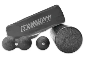 Набор для массажа EasyFit MioSet-L (2 мячика+ролик)