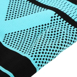 Наколінник бандаж із силіконовим кільцем MUTE ML 1 шт 9066-CYAN - M