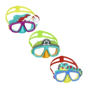 Маска для плавання BESTWAY 3+ 22064 Рожевий