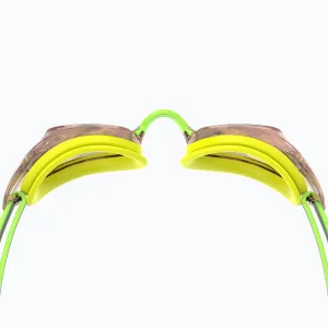 Окуляри для плавання Speedo VANQUISHER 3.0 MIRRORED зелений, жовтий універсальний 8-00473417218 (оригінал)