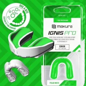 Капа MAKURA Ignis доросла (вік 11+) White/Green (art.6017514051)