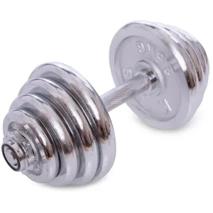 Гантелі розбірні хромовані 2 шт по 15 кг - 40 см