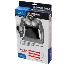 Пояс для схуднення PowerPlay 4301 (100*30 см) + кишеня для смартфона чорний