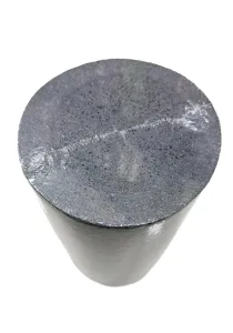 Ролер для занять йогою та пілатесом EPE 30 см чорний