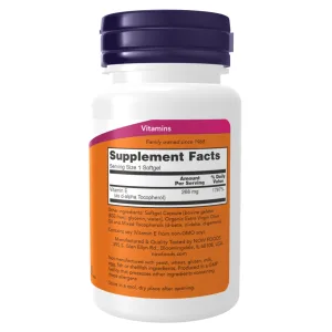 E-400 Mixed Tocopherols - 100 Sgels