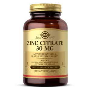 Zinc Citrate 30 мг - 100 капсул