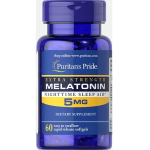 Melatonin підвищеної сили 5 мг - 60 софтгель